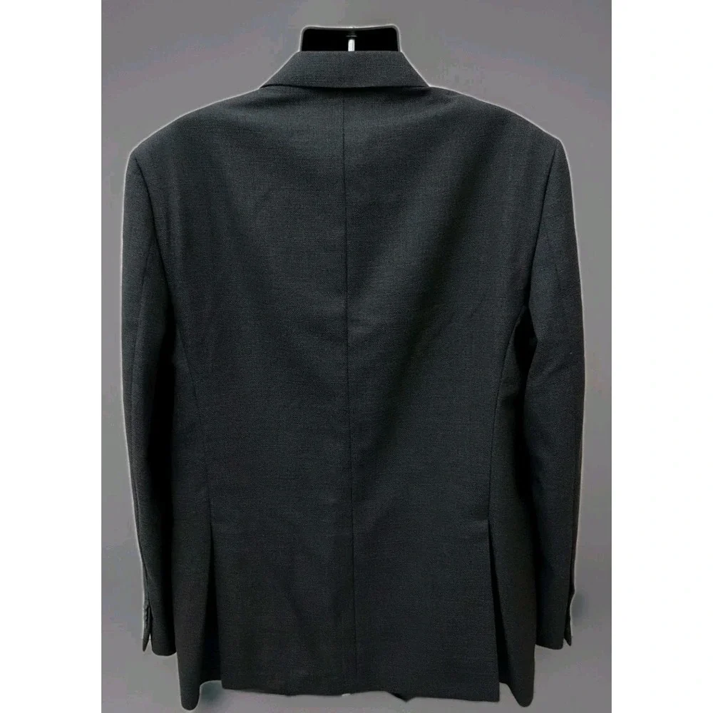 Jos A Bank Reserve Vitale Barberis Canonico 100% Wool Men's Blazer Size 46L Blue